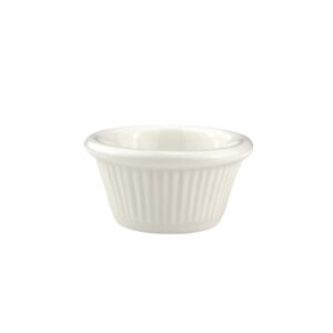 Форма для запекания 75 мл. d=70 мм. (рамекин) Белый 2 Чойс, форма Оптива Bonna /1/24/3456/