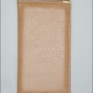 Папка-карта вин 32,5*18,5см кож.зам.-шелк бежевая съемные файлы /1/ Под заказ