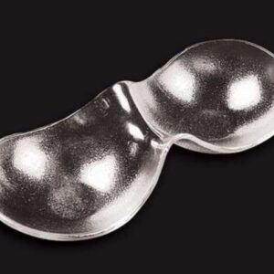 Менажница 2-х секц. 250*110 мм. стекло 3D /1/12/